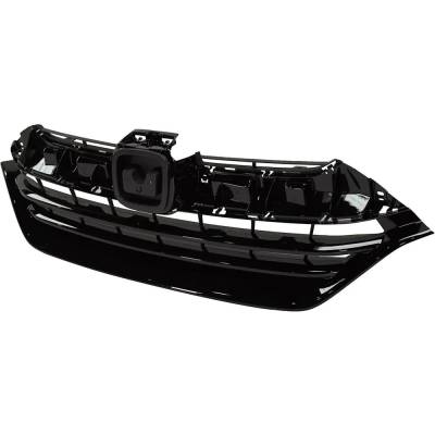 Rareelectrical - Painted Black Grille Assembly Compatible With Honda Cr-V Lx 4 Cyl 1.5L Cr-V Lx 4 Cyl 2.4L 2017-2019 - Image 4