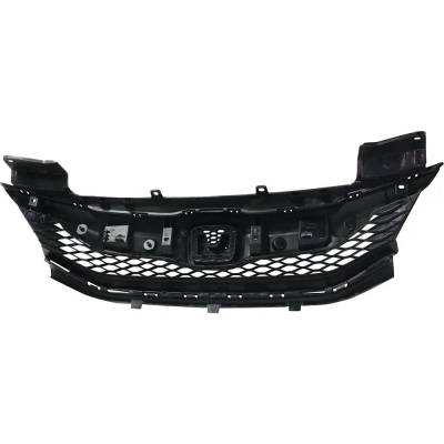 Rareelectrical - New Painted Black Grille Assembly Compatible With Honda Accord Lx-S 4 Cyl 2.4L Accord Ex 4 Cyl 2.4L - Image 5