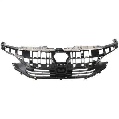 Rareelectrical - New Textured Black Grille Assembly Compatible With Honda Civic Sport 4 Cyl 1.5L Civic Ex 4 Cyl 1.5L - Image 2