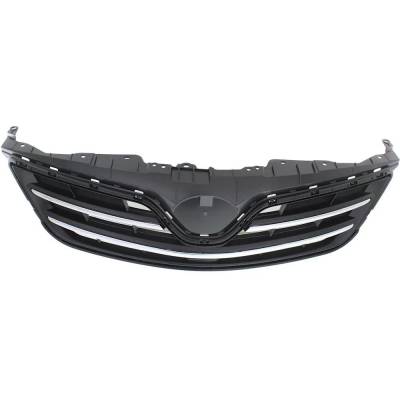 Painted Black Grille Assembly Compatible With Toyota Corolla Le 4 Cyl 1.8L 2013 To1200362