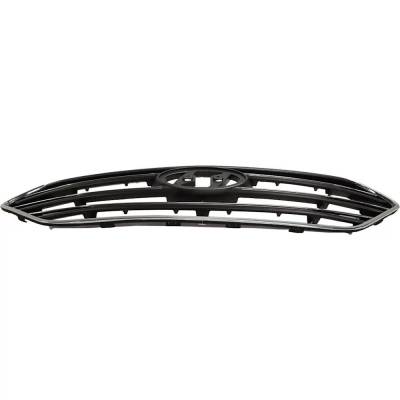 Rareelectrical - New Painted Gray Grille Assembly Compatible With Hyundai Santa Fe Sport Se 4 Cyl 2.0L Santa Fe Sport - Image 2
