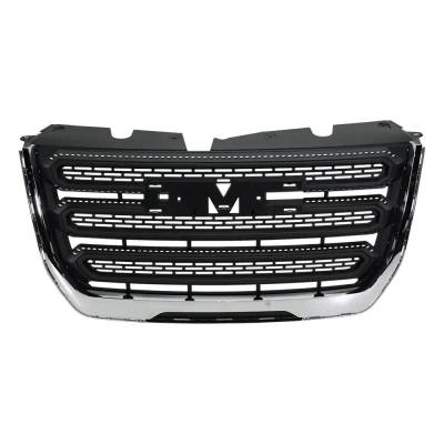 New Textured Black Grille Assembly Compatible With Gmc Terrain Sle 4 Cyl 2.4L Terrain Sle 6 Cyl 3.6L