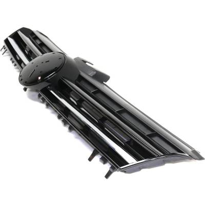 Rareelectrical - New Textured Black Grille Assembly Compatible With Volkswagen Golf Sportwagen Highline Tdi 4 Cyl - Image 2