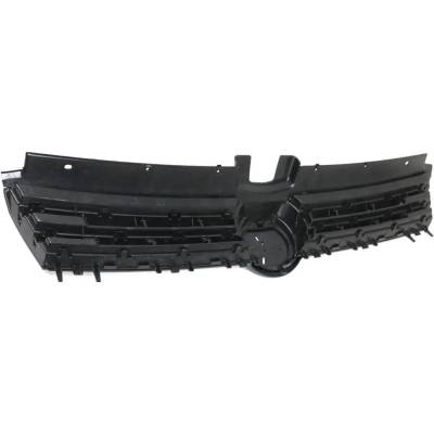 Rareelectrical - New Textured Black Grille Assembly Compatible With Volkswagen Golf Sportwagen Highline Tdi 4 Cyl - Image 5