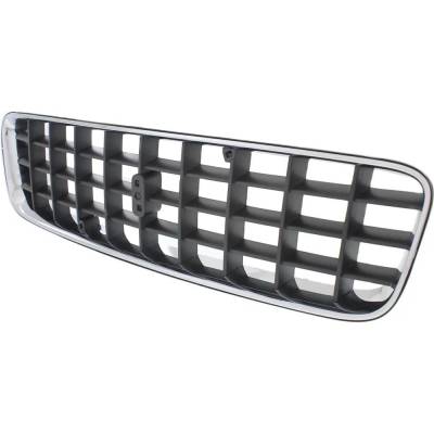Rareelectrical - New Chrome Shell Grille Assembly Compatible With Volvo Xc90 T6 6 Cyl 2.9L Xc90 2.5T 5 Cyl 2.5L Xc90 - Image 2