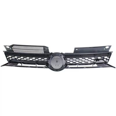Rareelectrical - New Black Grille Assembly Compatible With Volkswagen Gti Wolfsburg Edition 4 Cyl 2.0L Gti Driver's - Image 5