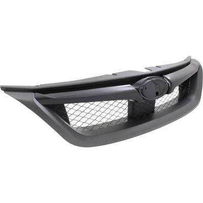 Rareelectrical - New Painted Black Grille Assembly Compatible With Subaru Wrx Sti Base 4 Cyl 2.5L Impreza Wrx Limited - Image 3