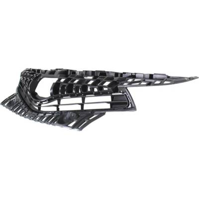 Rareelectrical - New Textured Black Grille Assembly Compatible With Toyota Prius V Three 4 Cyl 1.8L Prius V Five 4 - Image 2