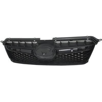 New Black Grille Assembly Compatible With Subaru Xv Crosstrek Hybrid Touring 4 Cyl 2.0L Xv Crosstrek