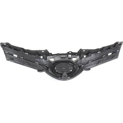 Rareelectrical - New Textured Black Grille Assembly Compatible With Toyota Yaris L 4 Cyl 1.5L Yaris Ce 4 Cyl 1.5L - Image 5