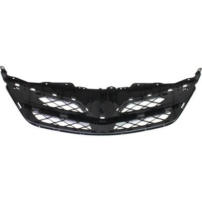 Rareelectrical - New Painted Black Grille Assembly Compatible With Toyota Corolla Base 4 Cyl 1.8L Corolla L 4 Cyl - Image 5