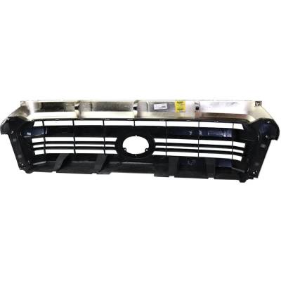 Rareelectrical - Painted Silver Shell Grille Assembly Compatible With Toyota Tundra 1794 Edition 8 Cyl 5.7L 2014-2015 - Image 5