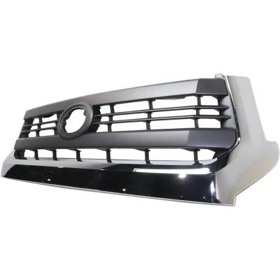 Rareelectrical - New Painted Gray Grille Assembly Compatible With Toyota Tundra Sr5 8 Cyl 4.6L Tundra Sr5 8 Cyl 5.7L - Image 2