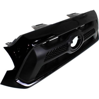 Rareelectrical - New Painted Black Grille Assembly Compatible With Toyota Tacoma Pre Runner 6 Cyl 4.0L Tacoma Pre - Image 3