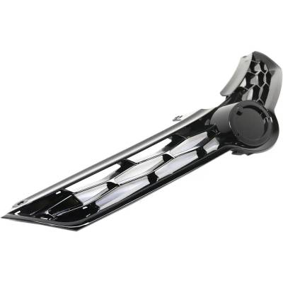 Rareelectrical - New Textured Black Grille Assembly Compatible With Toyota Corolla Special Edition 4 Cyl 1.8L Corolla - Image 3