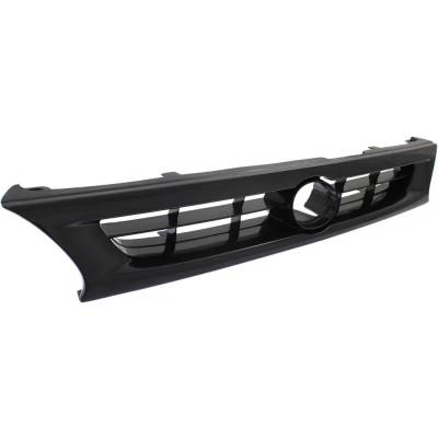 Rareelectrical - New Textured Black Grille Assembly Compatible With Toyota Corolla Base 4 Cyl 1.6L Corolla Dx 4 Cyl - Image 3