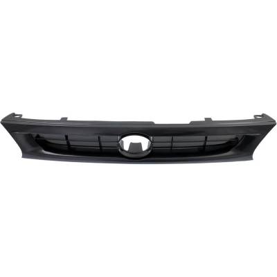 Rareelectrical - New Textured Black Grille Assembly Compatible With Toyota Corolla Base 4 Cyl 1.6L Corolla Dx 4 Cyl - Image 4