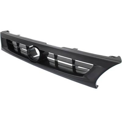 Rareelectrical - New Textured Black Grille Assembly Compatible With Toyota Corolla Dx 4 Cyl 1.8L Corolla Ce 4 Cyl - Image 2