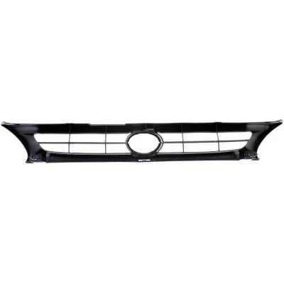 Rareelectrical - New Textured Black Grille Assembly Compatible With Toyota Corolla Dx 4 Cyl 1.8L Corolla Ce 4 Cyl - Image 5