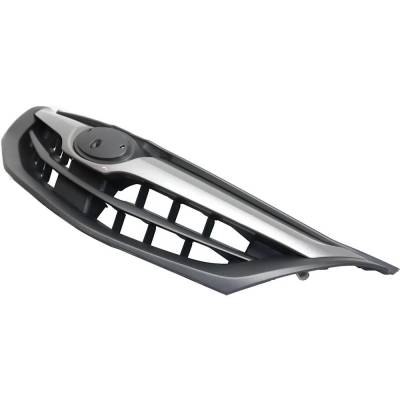 Rareelectrical - New Matte Black Grille Assembly Compatible With Subaru Impreza 2.5I 4 Cyl 2.5L Impreza 2.5I Premium - Image 2