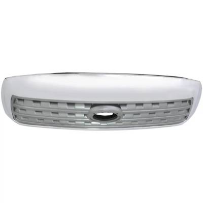 Rareelectrical - New Silver Insert Grille Assembly Compatible With Toyota Sequoia Platinum 8 Cyl 5.7L Sequoia Limited - Image 4