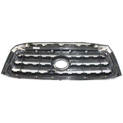 Rareelectrical - New Silver Insert Grille Assembly Compatible With Toyota Sequoia Platinum 8 Cyl 5.7L Sequoia Limited - Image 5