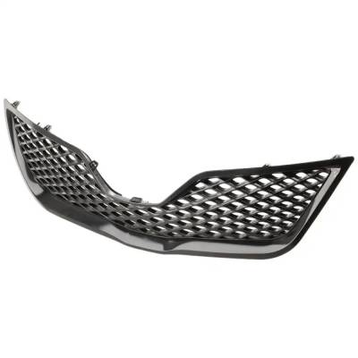 Rareelectrical - New Painted Black Grille Assembly Compatible With Toyota Camry Se 6 Cyl 3.5L Camry Se 4 Cyl 2.5L - Image 6