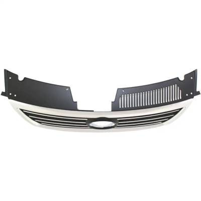 Rareelectrical - New Chrome Shell Grille Assembly Compatible With Volkswagen Passat Turbo 4 Cyl 2.0L Passat Value - Image 5