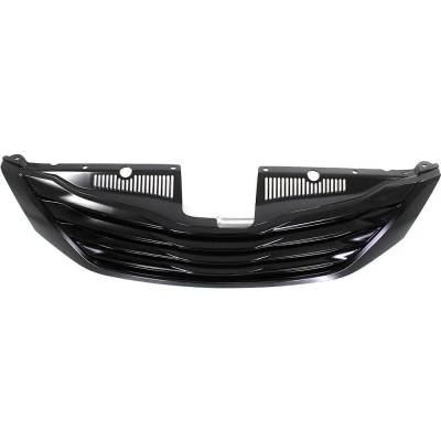 Rareelectrical - New Black Grille Assembly Compatible With Toyota Sienna Base 6 Cyl 3.5L Sienna Base 4 Cyl 2.7L - Image 4