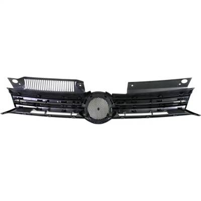 Rareelectrical - New Textured Black Grille Assembly Compatible With Volkswagen Golf Comfortline Tdi 4 Cyl 2.0L Golf - Image 4