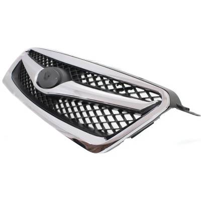 Rareelectrical - New Chrome Shell Grille Assembly Compatible With Subaru Legacy 2.5I 4 Cyl 2.5L Legacy 3.6R Limited 6 - Image 2