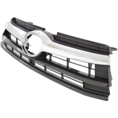 Rareelectrical - New Gray Grille Assembly Compatible With Toyota Highlander Hybrid Le 6 Cyl 3.5L Highlander Xle 6 Cyl - Image 2