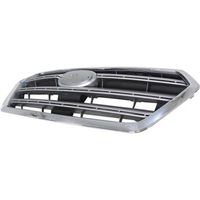 Rareelectrical - New Painted Silver Shell Grille Assembly Compatible With Subaru Legacy 3.6R Touring 6 Cyl 3.6L - Image 3