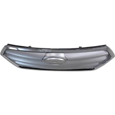 Rareelectrical - New Painted Silver Shell Grille Assembly Compatible With Subaru Legacy 3.6R Touring 6 Cyl 3.6L - Image 4