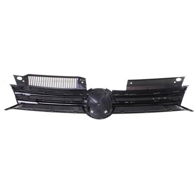Rareelectrical - New Textured Black Grille Assembly Compatible With Volkswagen Golf Base 5 Cyl 2.5L Golf Gti 4 Cyl - Image 5