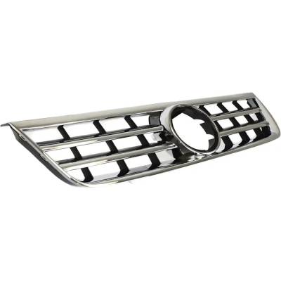 Rareelectrical - New Chrome Shell Grille Assembly Compatible With Volkswagen Touareg Tdi 10 Cyl 4.9L Touareg Base 8 - Image 3
