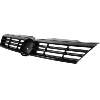 Rareelectrical - New Black Grille Assembly Compatible With Volkswagen Jetta S 5 Cyl 2.5L Jetta Highline Tdi 4 Cyl - Image 2