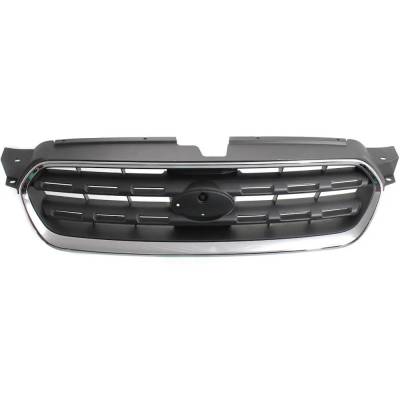 Rareelectrical - New Chrome Shell Grille Assembly Compatible With Subaru Outback R Vdc Limited 6 Cyl 3.0L Outback Xt - Image 4