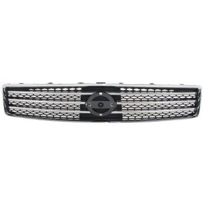 New Grille Assembly Compatible With Nissan Maxima S 6 Cyl 3.5L Maxima Sv 6 Cyl 3.5L 2009-2011 By