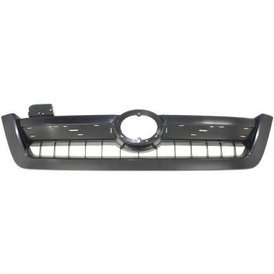 New Textured Black Grille Assembly Compatible With Toyota Sequoia Limited 8 Cyl 4.7L 2005-2007 By