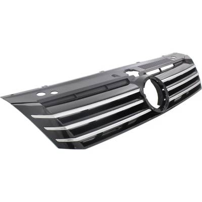 Rareelectrical - New Painted Black Grille Assembly Compatible With Volkswagen Passat Trendline 5 Cyl 2.5L Passat - Image 3