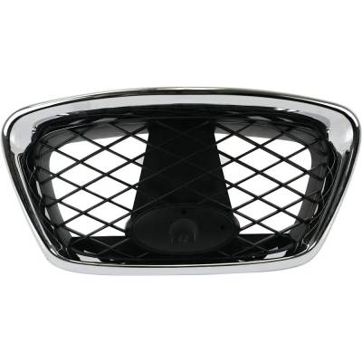 New Chrome Shell Grille Assembly Compatible With Subaru Impreza 2.5I 4 Cyl 2.5L Impreza Wrx Tr 4 Cyl