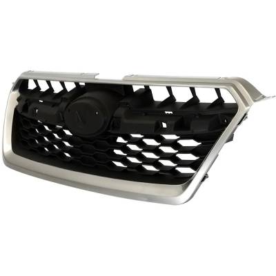 Rareelectrical - New Silver Shell Grille Assembly Compatible With Subaru Impreza Sport 4 Cyl 2.0L Impreza Premium 4 - Image 2