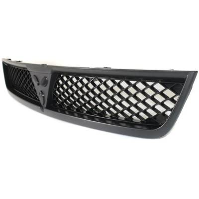 Rareelectrical - New Silver Shell Grille Assembly Compatible With Mitsubishi Lancer De 4 Cyl 2.0L Lancer Se Sportback - Image 2