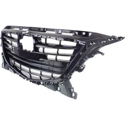 Rareelectrical - New Black Grille Assembly Compatible With Mazda 3 Sport Gt 4 Cyl 2.5L 3 I Sport 4 Cyl 2.0L 3 Sport - Image 2