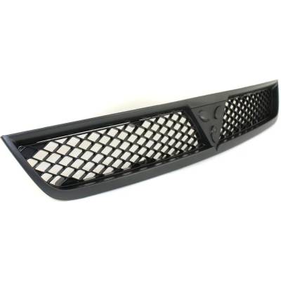 Rareelectrical - New Silver Shell Grille Assembly Compatible With Mitsubishi Lancer Gt 4 Cyl 2.4L Lancer Gt 4 Cyl - Image 3