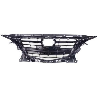Rareelectrical - New Black Grille Assembly Compatible With Mazda 3 S Touring 4 Cyl 2.5L 3 I Sport 4 Cyl 2.0L 3 Sport - Image 5