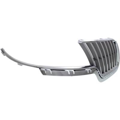 Rareelectrical - New Chrome Shell Grille Assembly Compatible With Lincoln Mkz Base 6 Cyl 3.5L Mkz Hybrid 4 Cyl 2.5L - Image 3