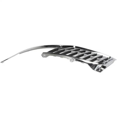 Rareelectrical - New Chrome Shell Grille Assembly Compatible With Lincoln Mkz Base 6 Cyl 3.5L 2010-2012 By Ah6z8200ba - Image 4