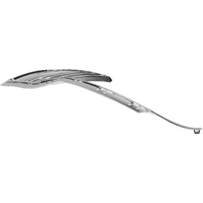 Rareelectrical - Chrome Shell Grille Assembly Compatible With Lincoln Mkz Base 6 Cyl 3.5L 2010-2012 By Fo1200546 - Image 3